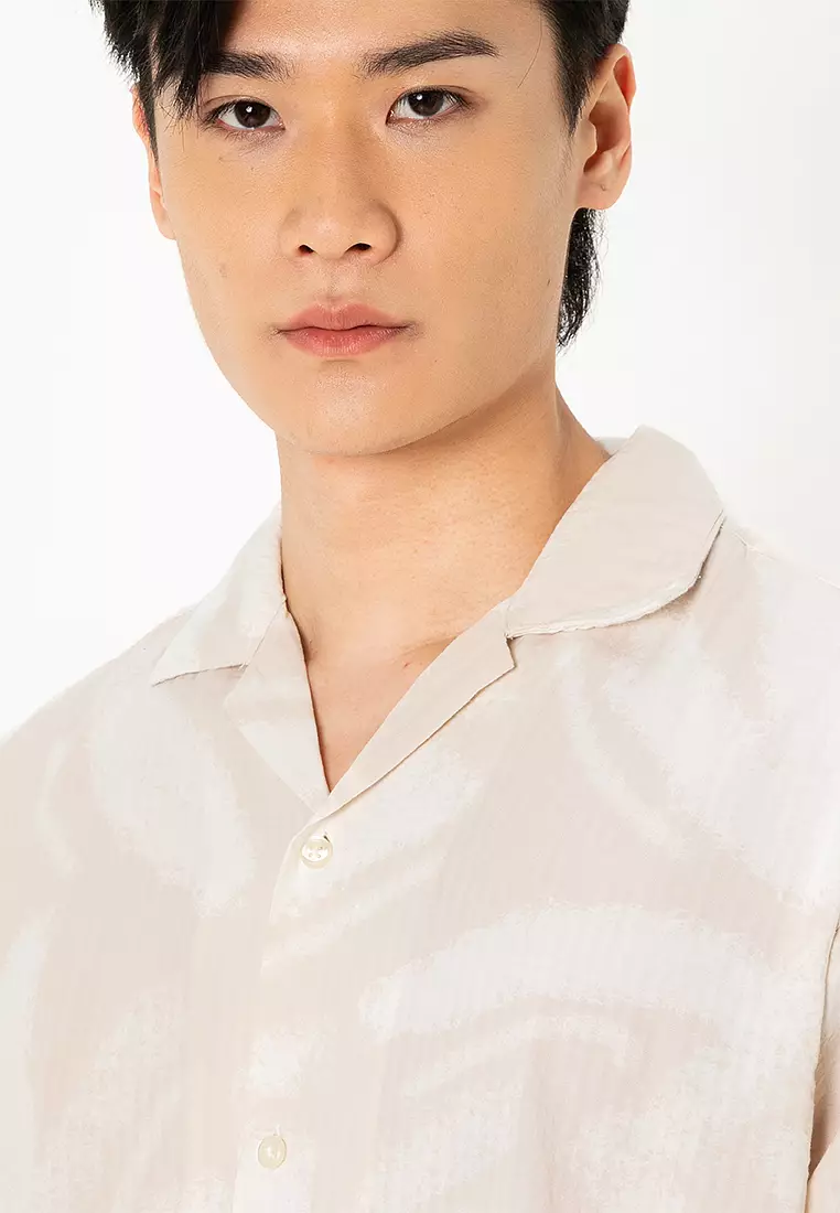 Alberto Seersucker Resort Short Sleeves Shirt