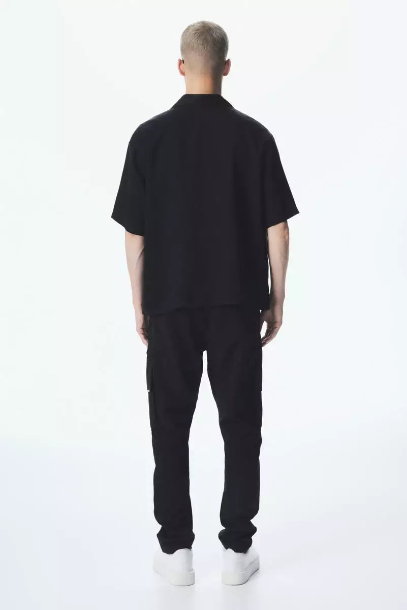 Regular Fit twill cargo trousers