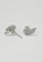 ZITIQUE silver Women's Diamond Embedded Whale Earrings - Silver 96C92ACC53A6E4GS_2