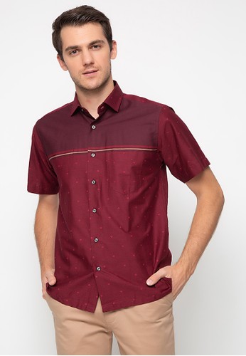 Jual Ricciman Ricciman Regular Fit Shirt Short Sleeve S 87856g Mn Original Zalora Indonesia