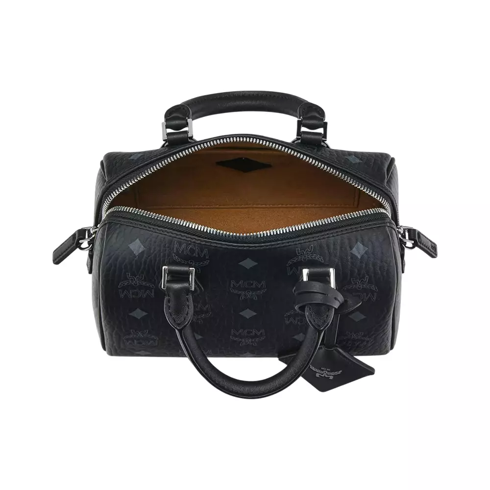 Speedy Bag Mcm Speedy Black Vintage MCM Black Monogram Speedy Bag