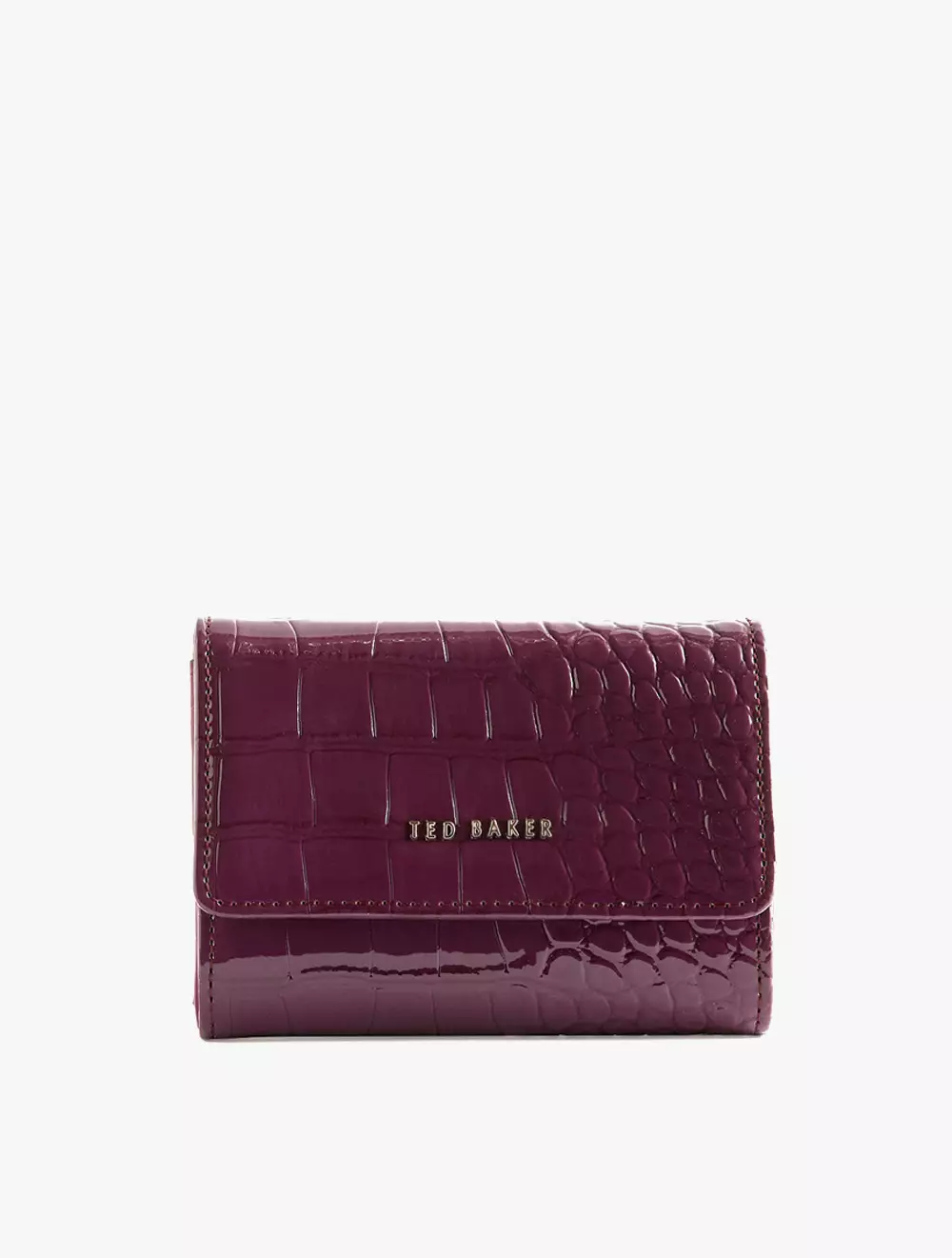 Jual Ted Baker CONILYA Imitation Croc Purse Red Original 2025