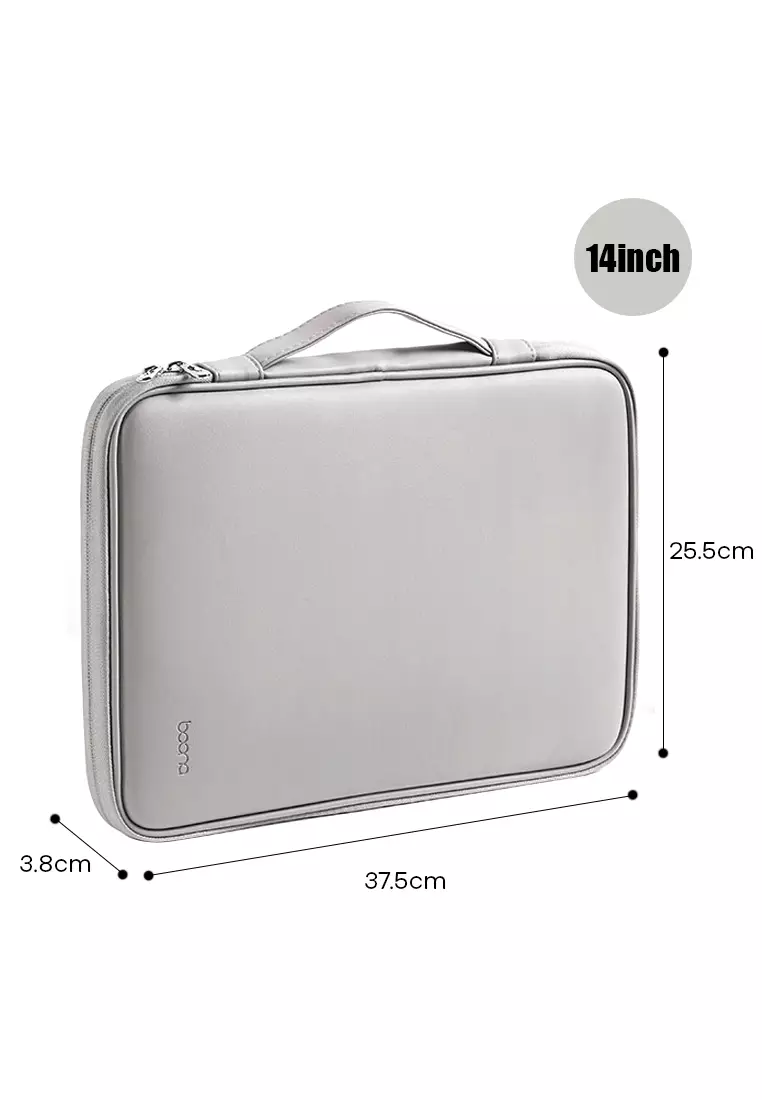 Boona Q015 14 Inch Laptop Gadget Bag Gray