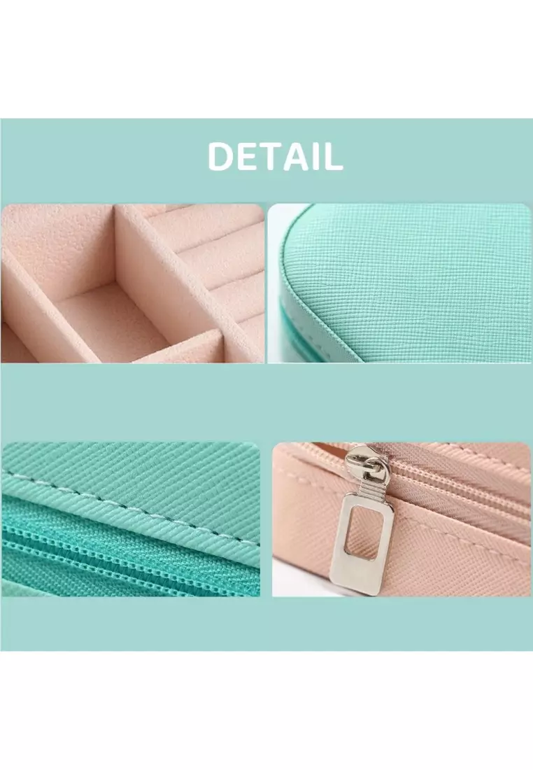 Saheen Baby Blue Storage Case Kotak Assesories Box