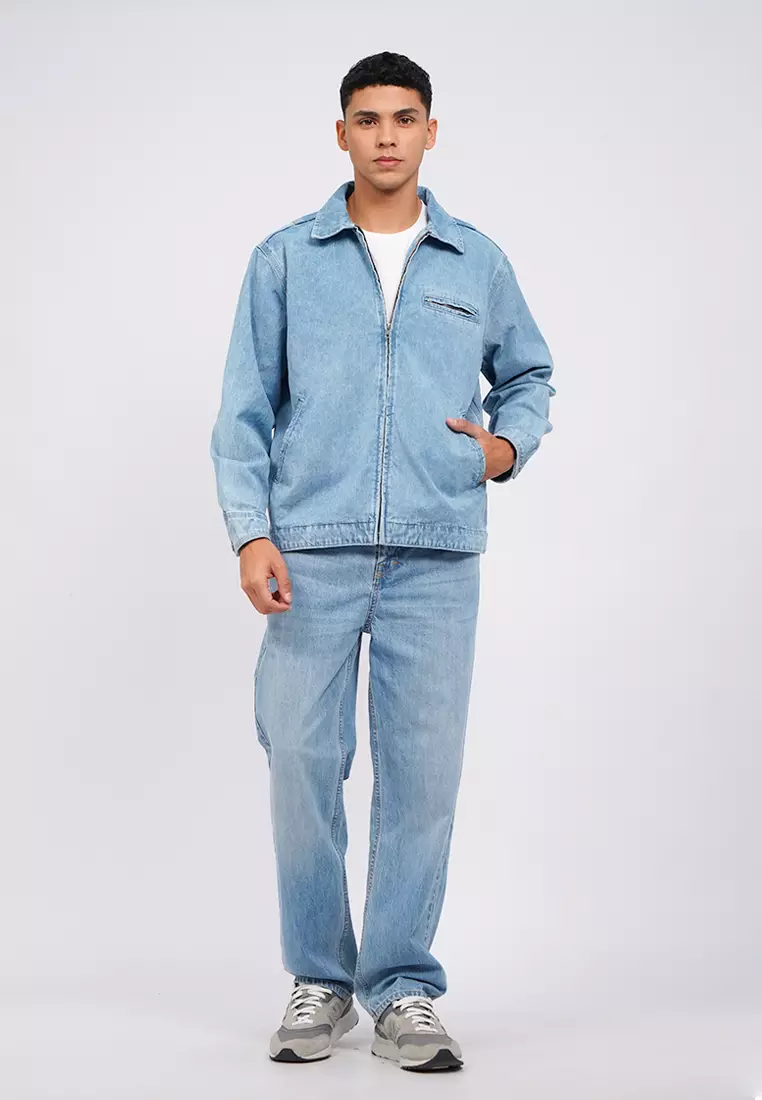 Tirajeans Detroit Denim Jacket 7-MOJRSEA225K108 Dark Blue