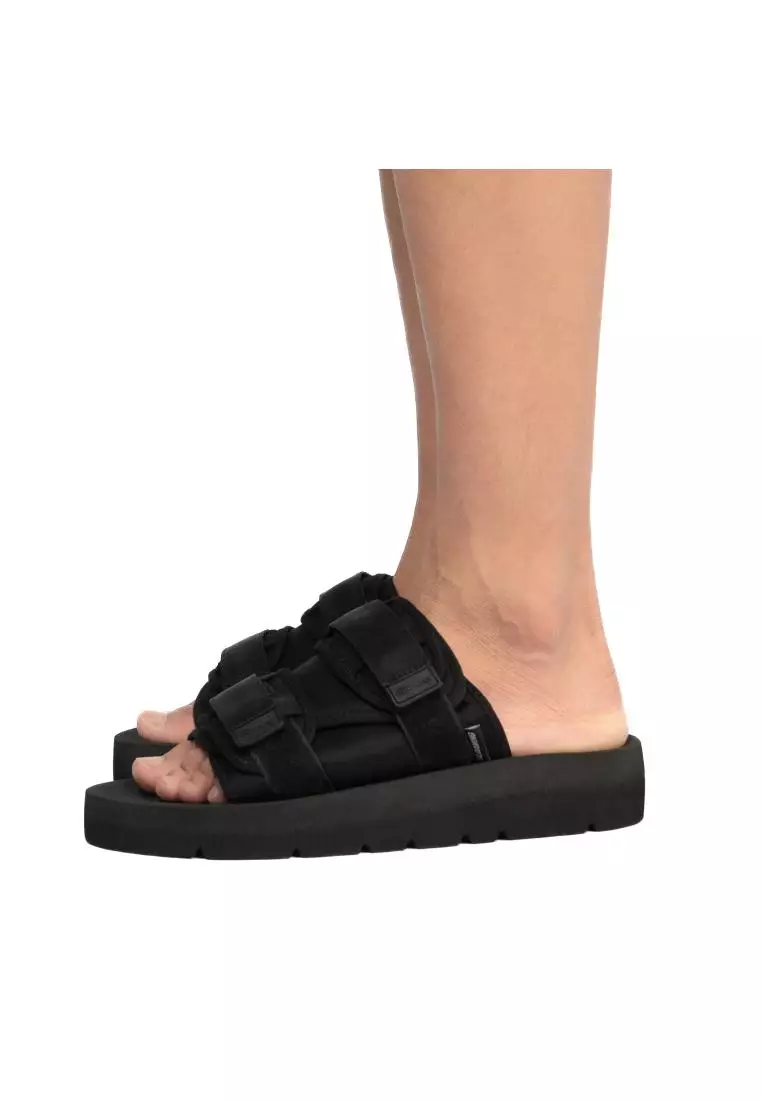 Effervescence Sandal Casual Slip On Black Unisex / Sandal Slide Hiking Adventure
