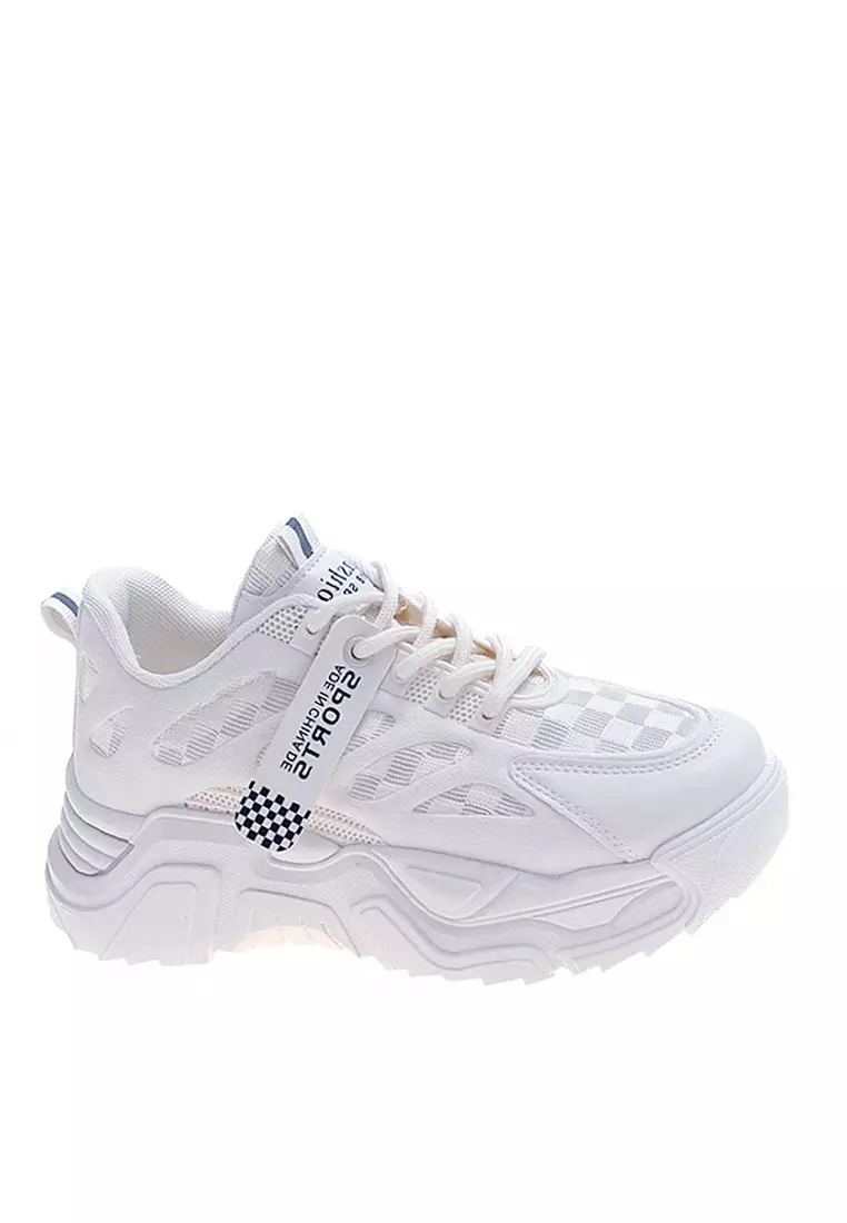 Discount on Twenty Eight Shoes  shoes - SKU: VANSA Stylish Mesh Platform Sneakers VPW-T889
