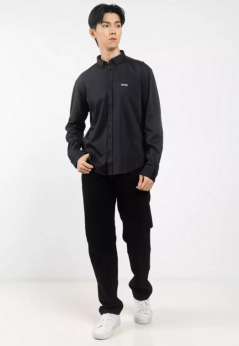 Cotton Jersey Shirt - BOSS Green