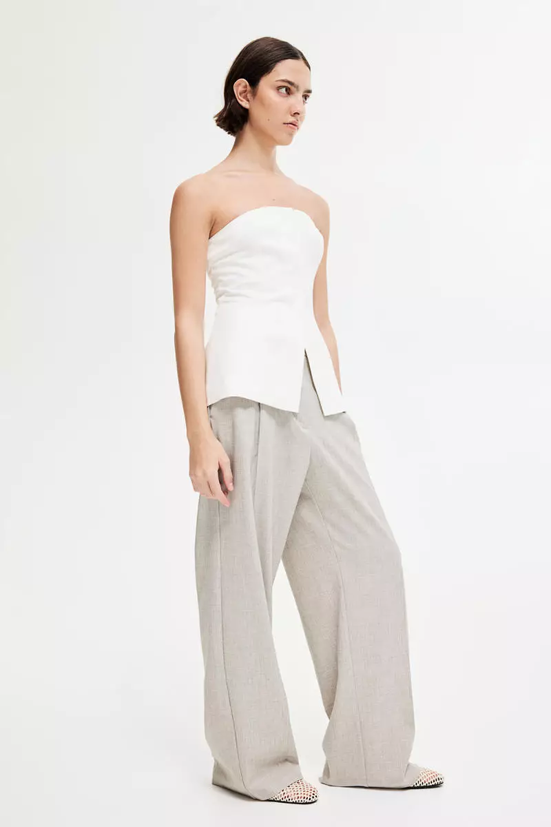 sachin and babi light blue dress H&M Trousers Women: Are These High-Waist Wide Leg Pants Really Worth Buying  on AliExpress?