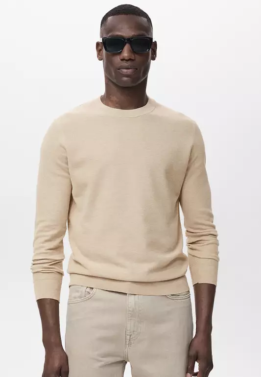 Microstructured Knitted Sweater