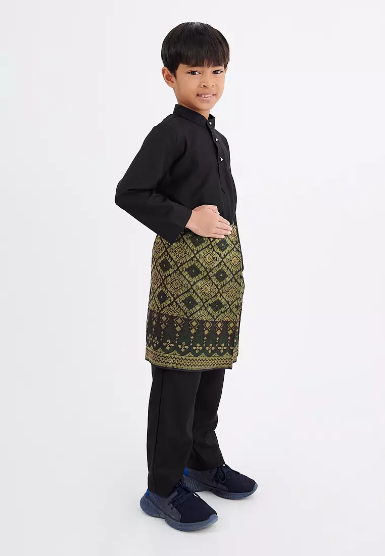 Gene Martino - Daris Baju Kurta Slim Fit Sedondon – Kids 1143