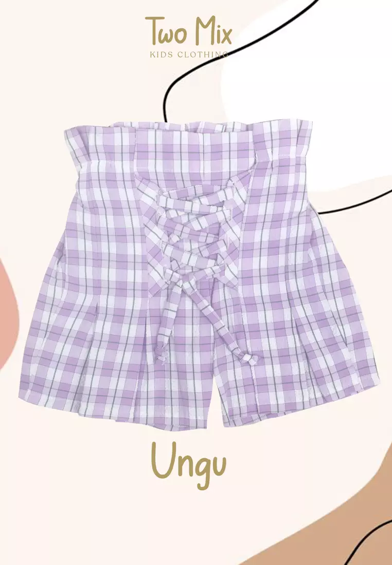 TWO MIX - Celana Pendek Anak Perempuan - Celana Hotpants Anak Cewek 1-8 Tahun 4311