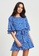 Tussah blue Montie Mini Dress 13003AA0C30D9AGS_1