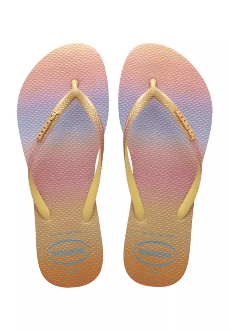 Cheap yellow discount flip flops