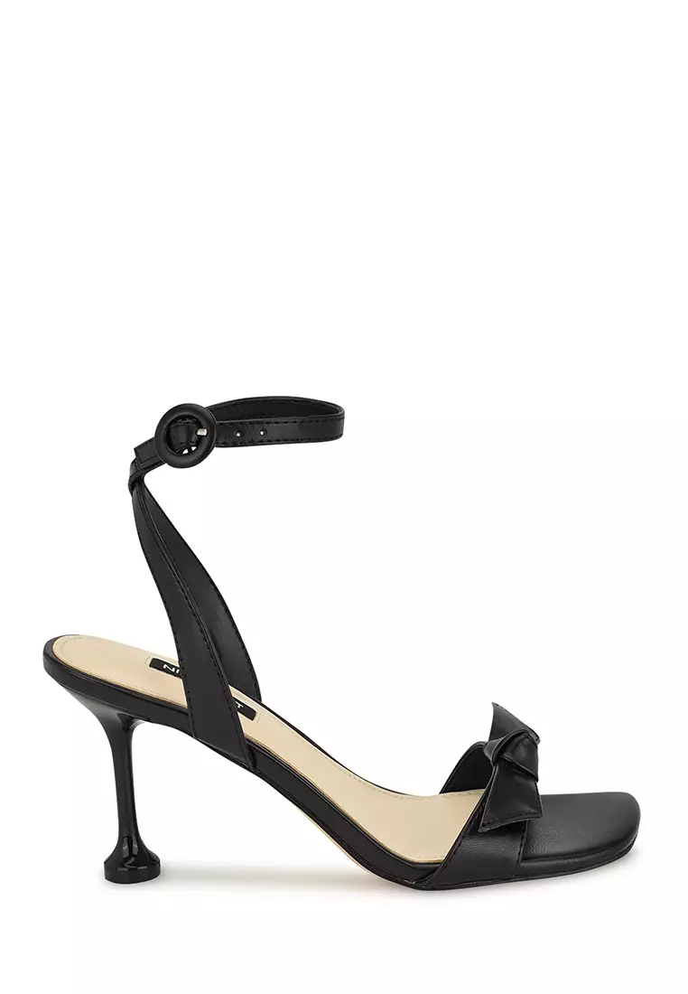 Discount on Nine West  shoes - SKU: Kensta3 Bow Sandals Black