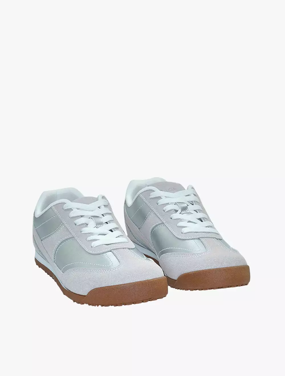 Payless Club Culture Womens Xavi Sneakers - Silver_11