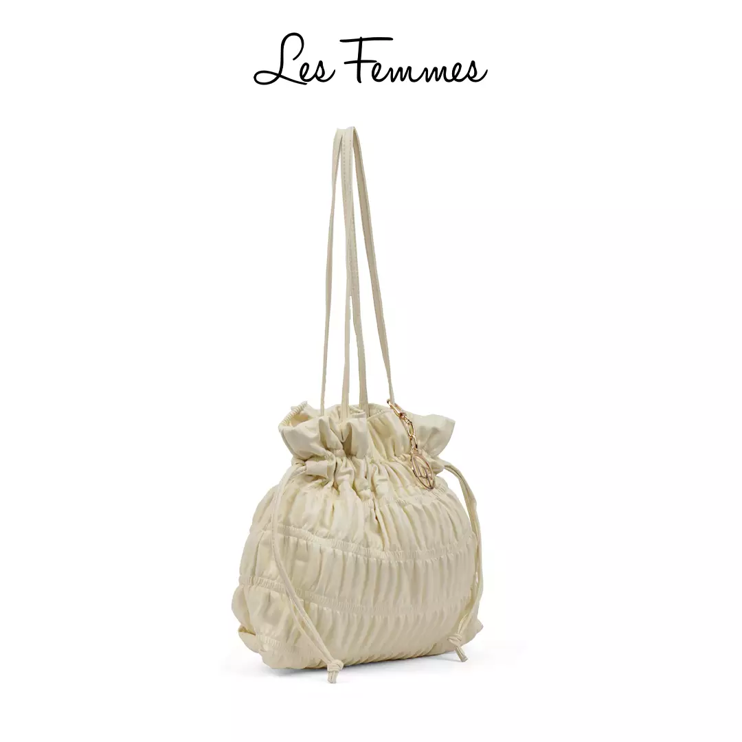 Tas Bahu Wanita Shoulder Bag Olive F37 2406004 Les Femmes