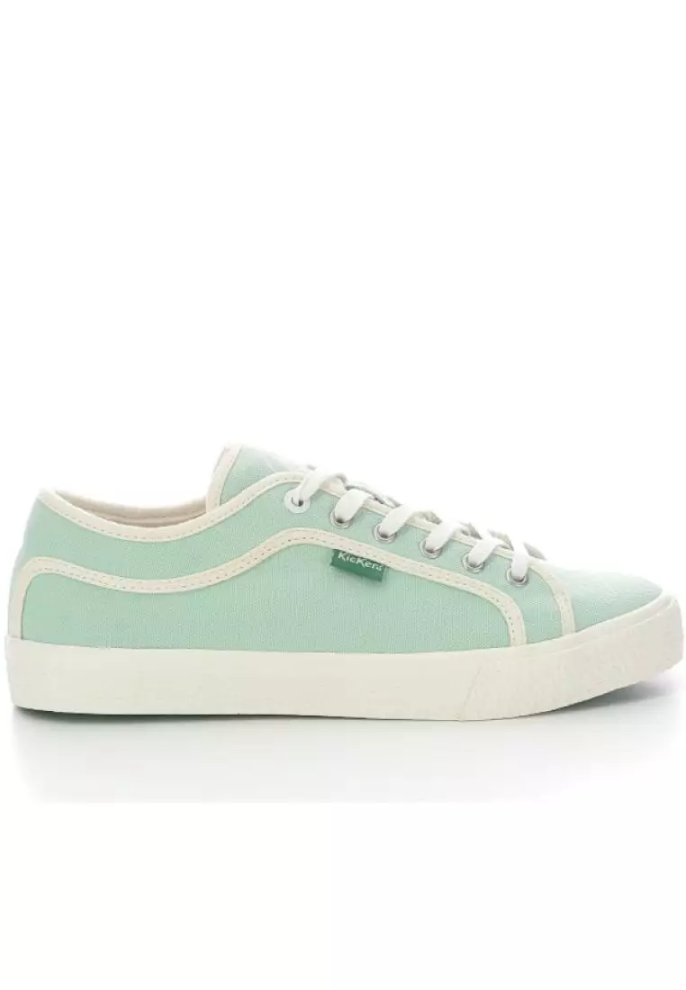 Discount on Kickers  shoes - SKU: Low Cut Vulcanized Light Blue Women Sneakers