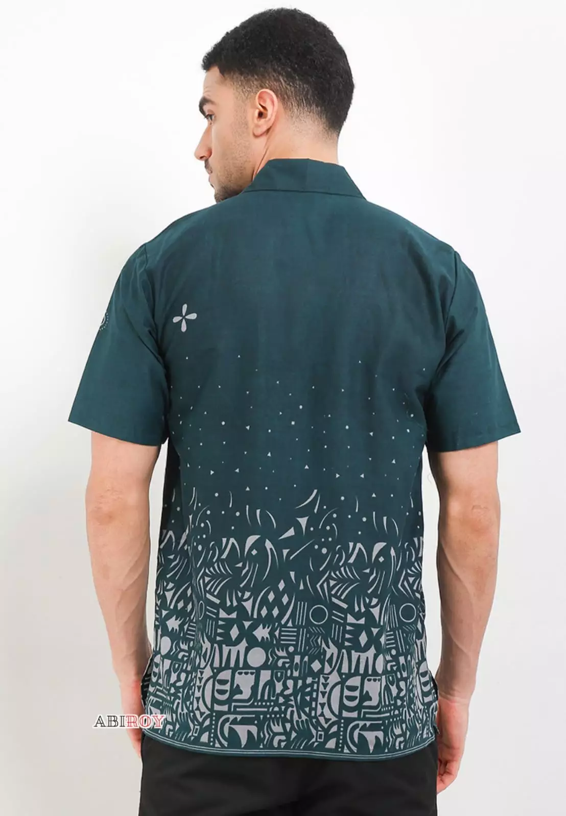 Sutena Jotol Kemeja Batik Pria Premium Slimfit Lengan Pendek NLN