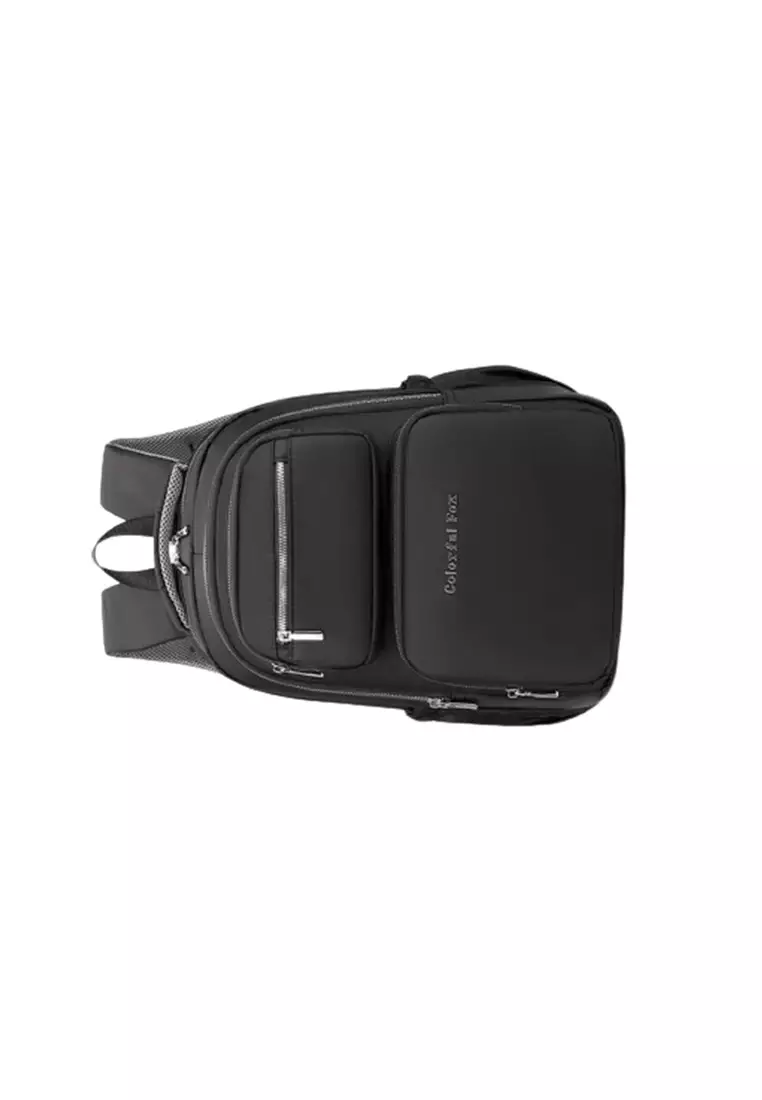 Tas Ransel Wanita Backpack 2375 Wanita Remaja Tas Bahan Anti Air BAEOS Original - Black