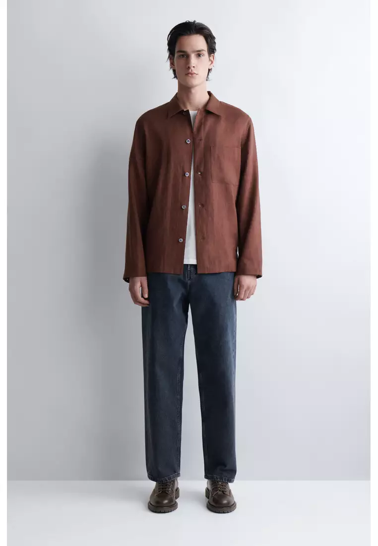 RELAXED LINEN SHIRT