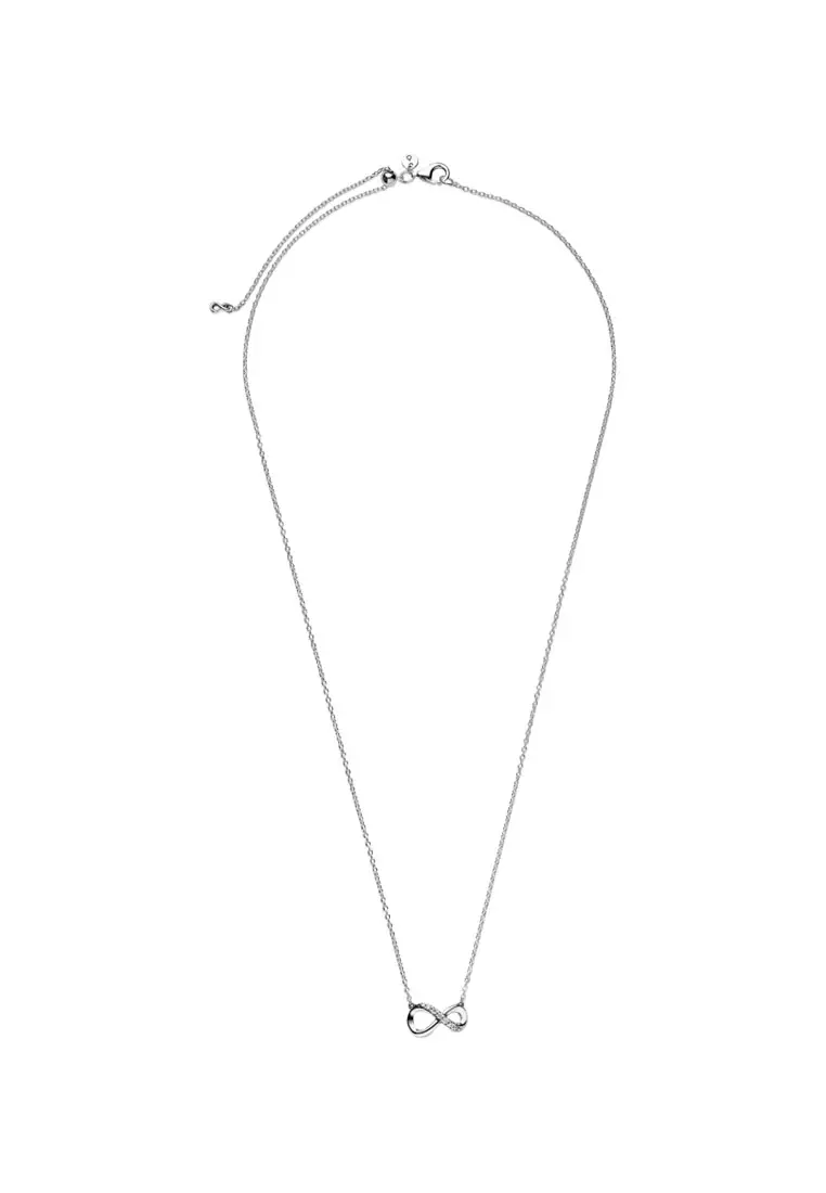Pandora Sparkling Infinity Collier Necklace (50cm)