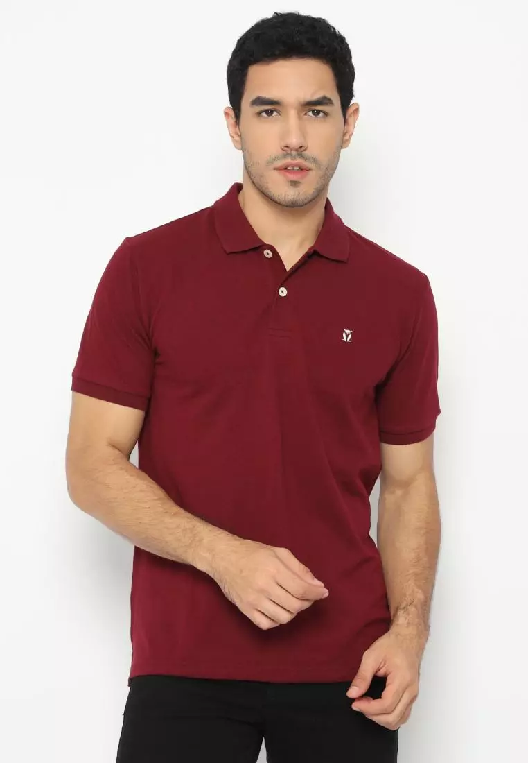 MATSUDA Kaos Polo Shirt Pria Kerah Kushima