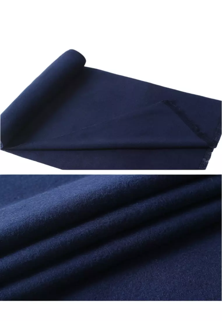 Men's Warm Scarf for Autumn and Winter - Thick Korean Style Long, Versatile Scarf