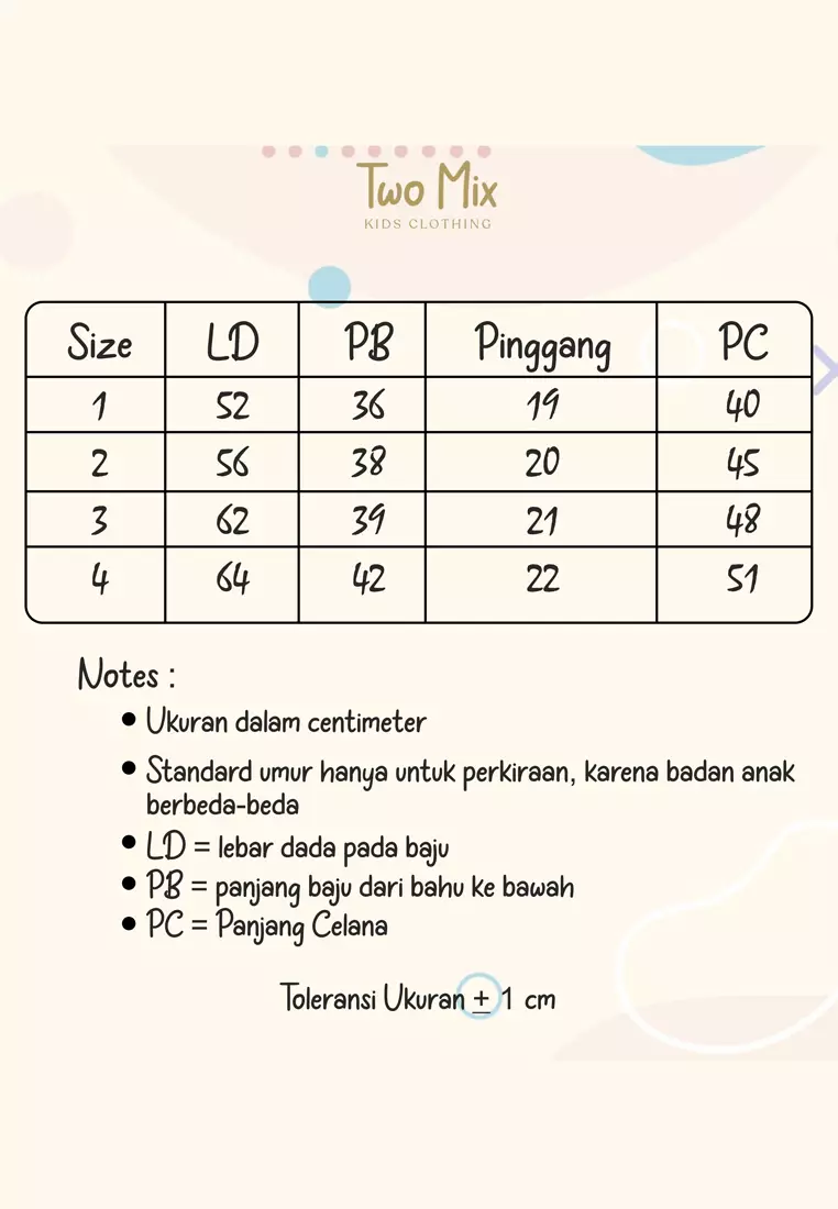 Two Mix - Setelan Anak Bahan Kaos Katun Premium - Baju Set Anak Short Sleeve Kaos 1-4 Tahun 4314