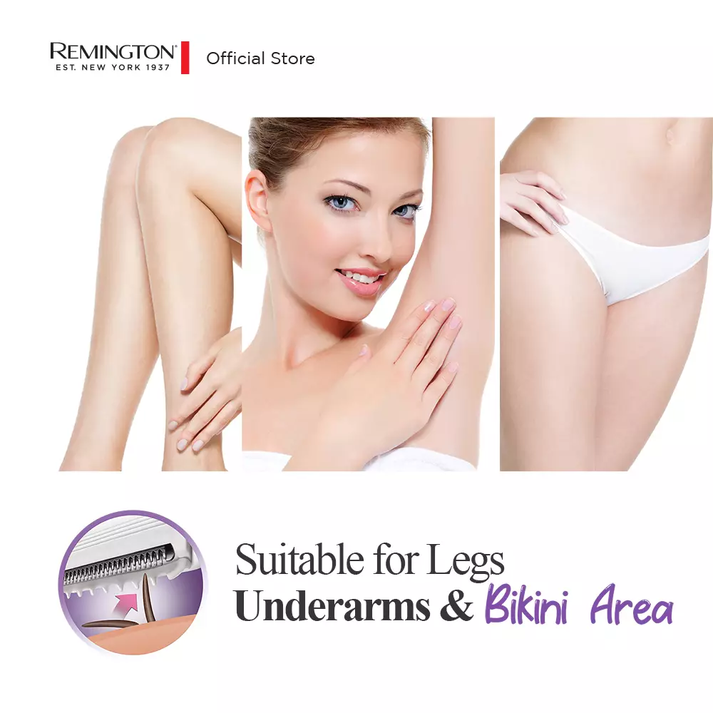Remington Alat Cukur Rambut Smooth & Silky Lady Shaver WSF5060