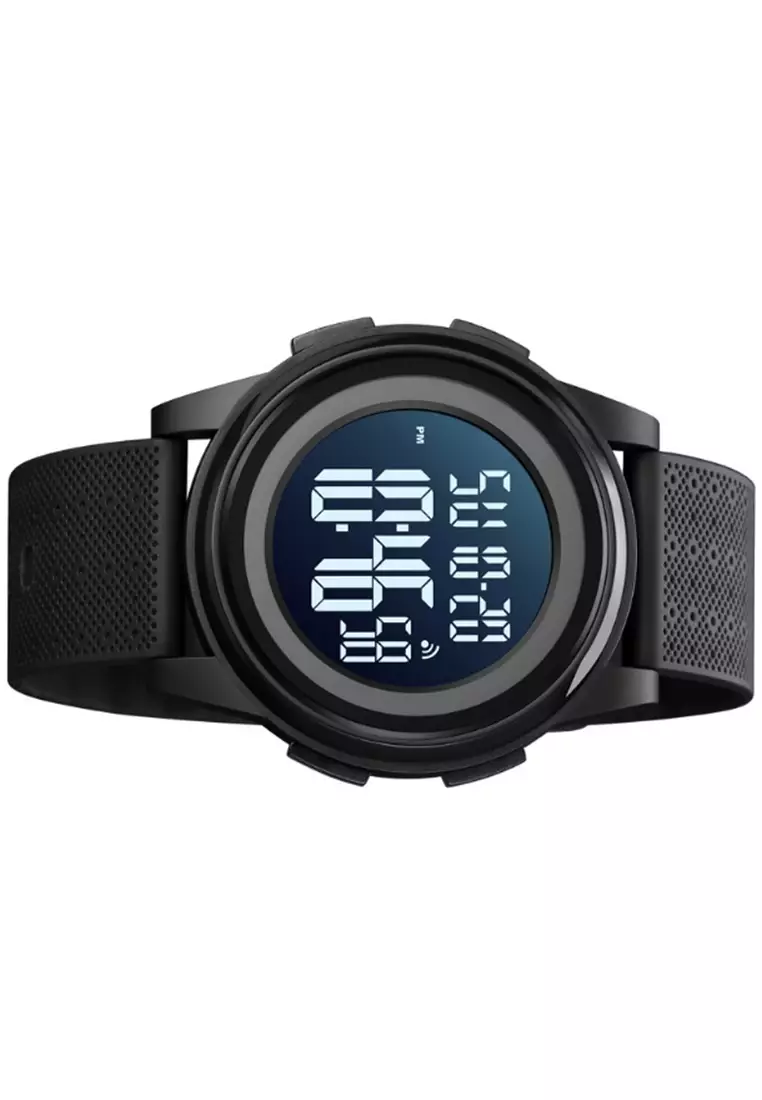 Jam Tangan Digital Pria Waterproof Many Function Strap Tali Material PU Silicone GN36 ORIGINAL