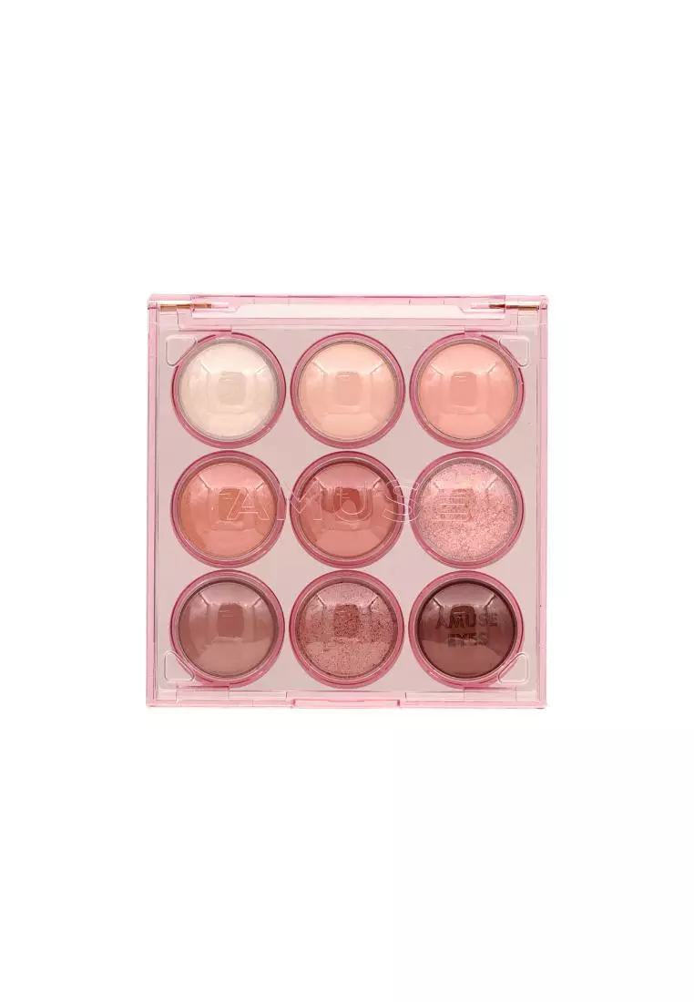Amuse Eye Color Pallete 04 Peony Skin 5.4g