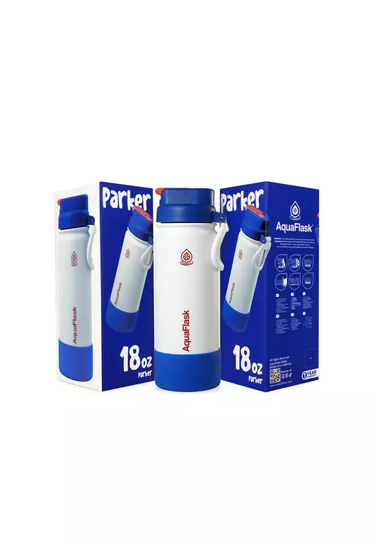 18oz Parker Kids Flip Sip Collection Limited Edition with Silicon Boot