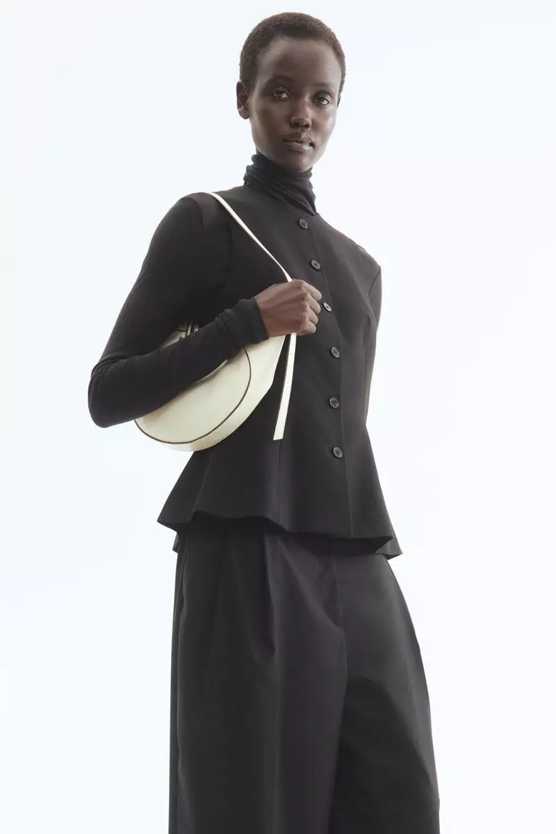 Peplum waistcoat