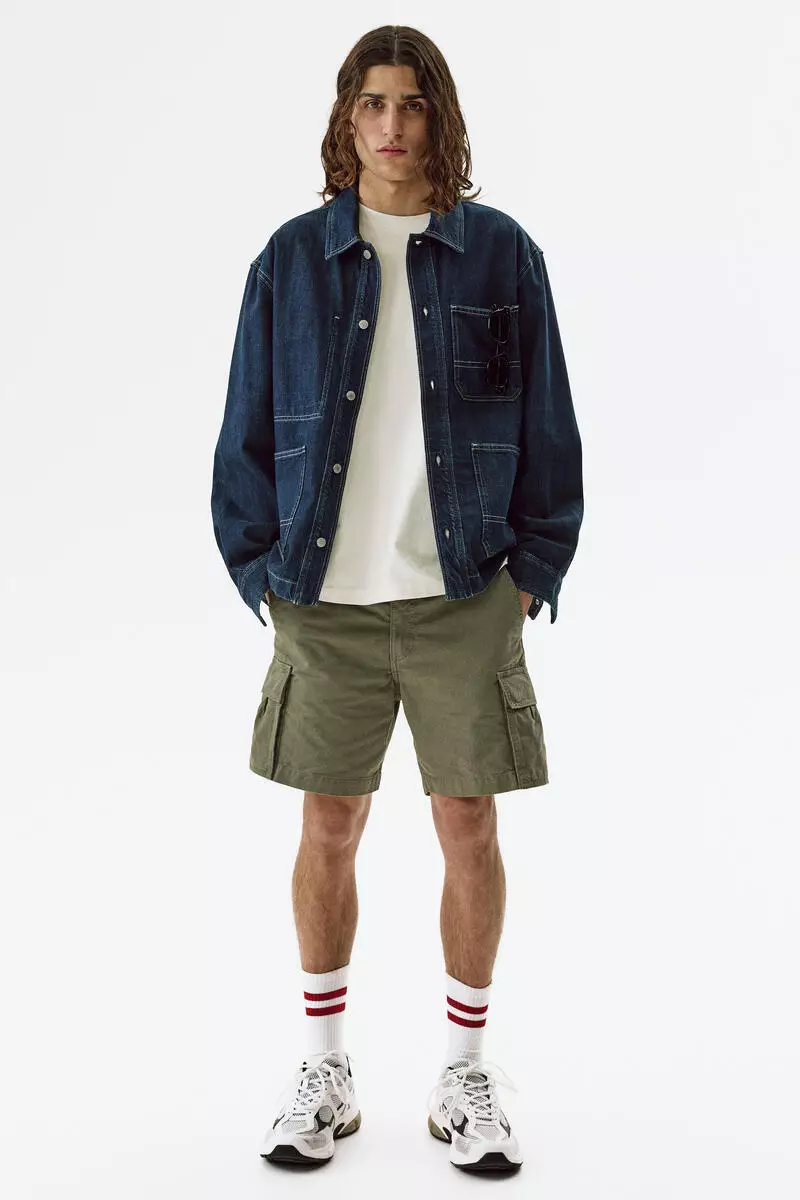 Oversized Fit Printed cotton T-shirt