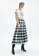 iROO multi Checkered Tiered Skirt 3D931AA24AD643GS_2