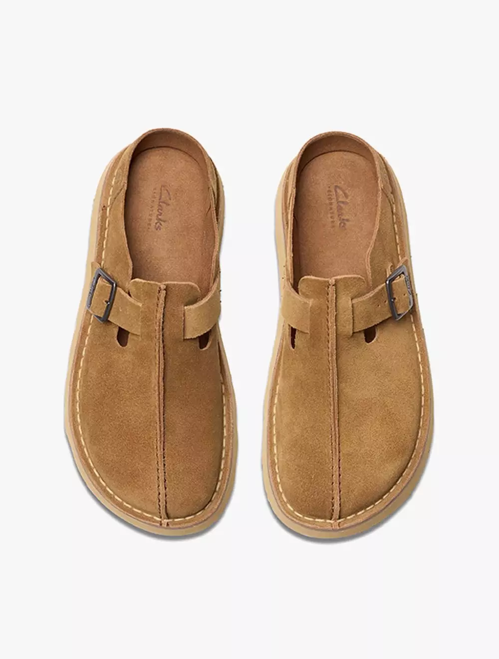 Clarks Solsbury Mule Cola Suede