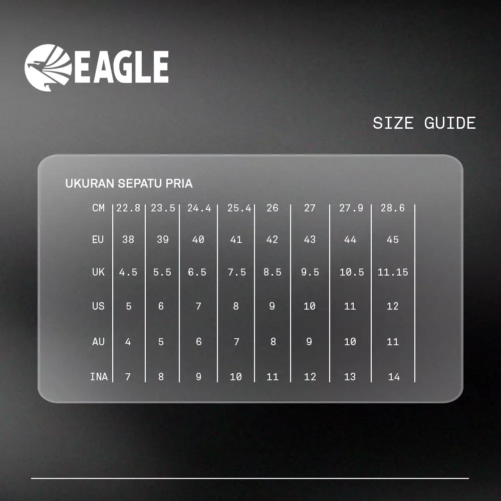 Sepatu Eagle Solaris – Back To School  Shoes Warna HITAM/PUTIH