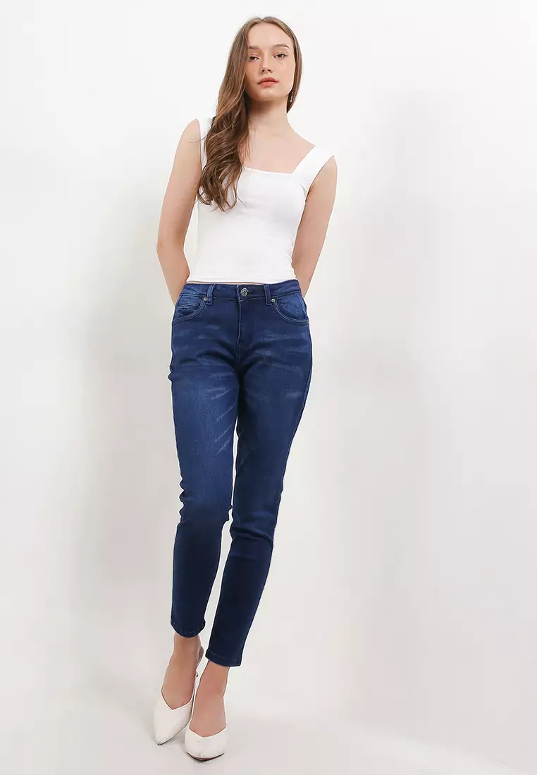 Ortensa Slim Fit Denim Pants