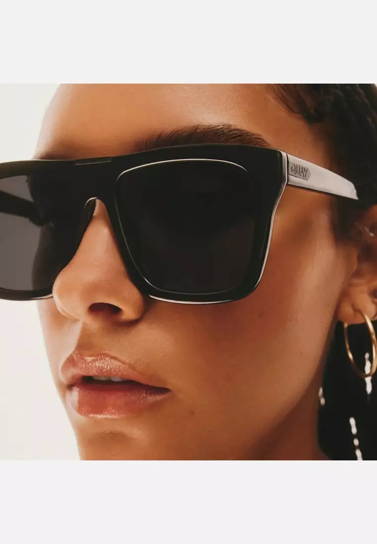 Name Drop Sunglasses - Black/Black Polarized