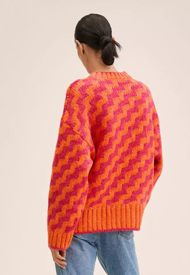 Jacquard Knitted Sweater