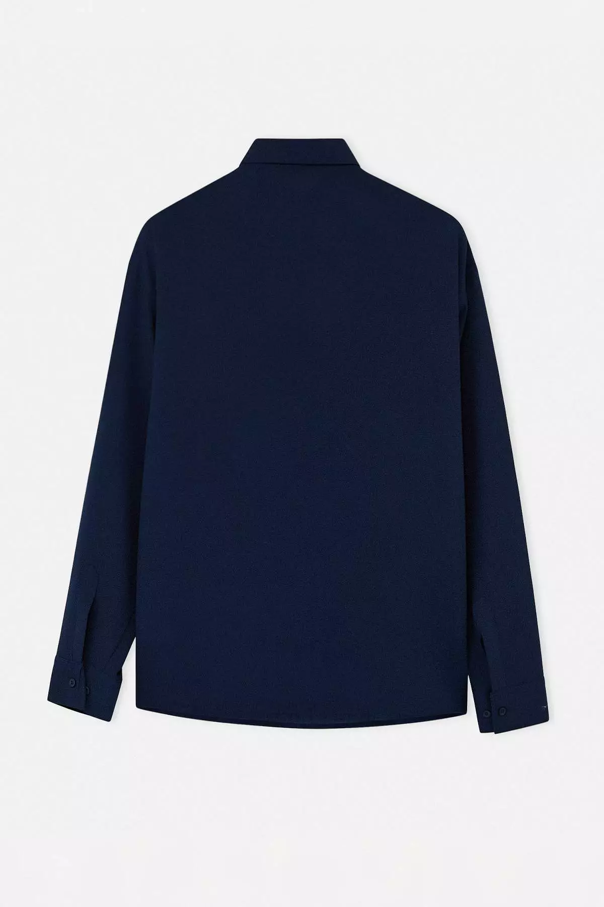 Navy Blue Regular Men'S Shirt Tmnss26Go00036