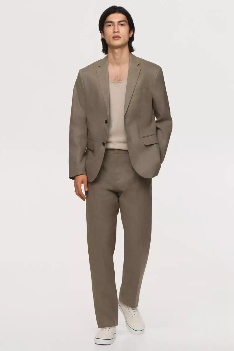 Slim Fit Linen jacket