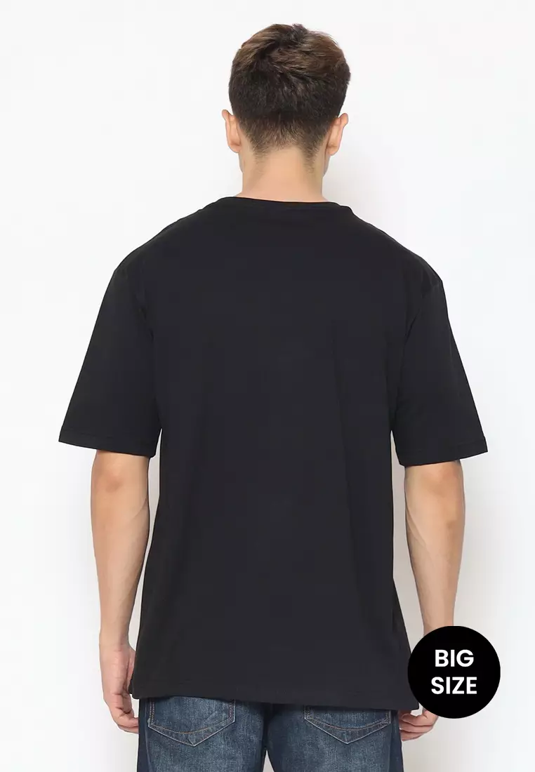 POLICE T-Shirt Cotton Combed Big Size Pria 2078280281