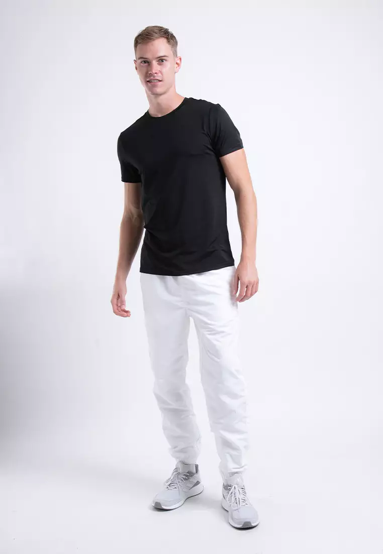Forest Dri-Fit Quick Dry T Shirt Men Round Neck Sports Tee - 23750-01Black