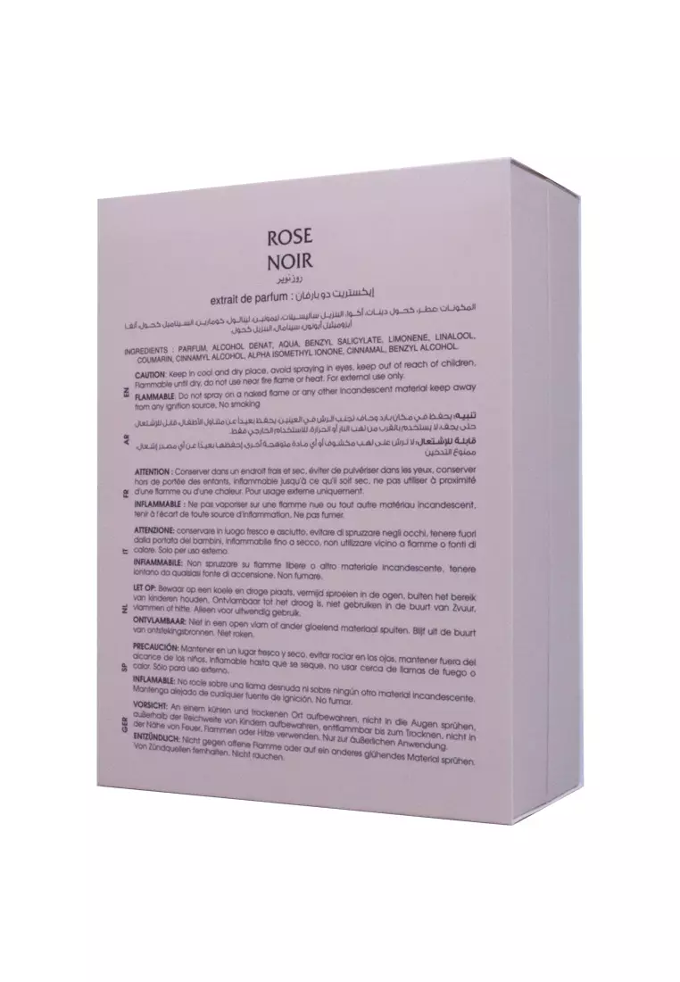 Ahmed Al Maghribi Rose Noir Woman 75 ML