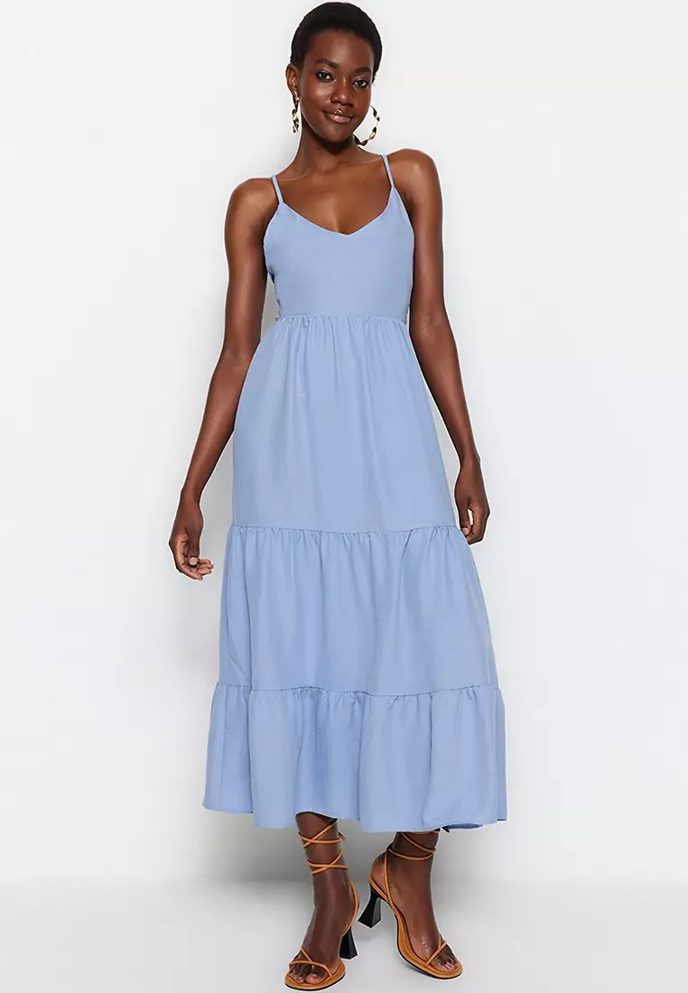 Strappy Midi Dress