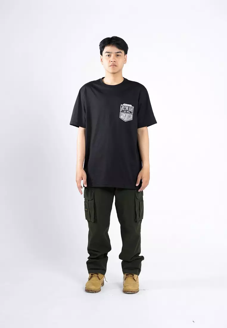 Greenlight Men's T-Shirt Short Sleeve Regular Fit Cotton Eren OL-C070725