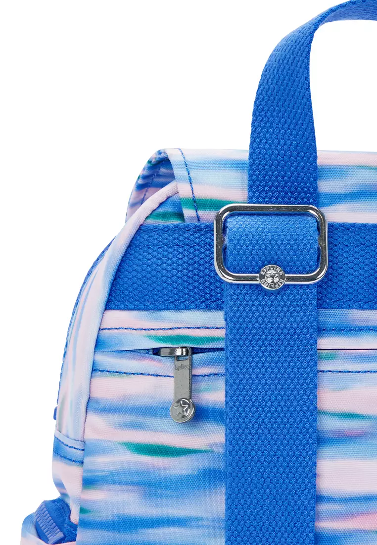 Kipling Kipling CITY ZIP MINI Diluted Blue Backpack 2024 Buy Kipling