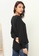 ONLY black Chili Long Sleeves V-Neck Top 67578AAFC778CBGS_1